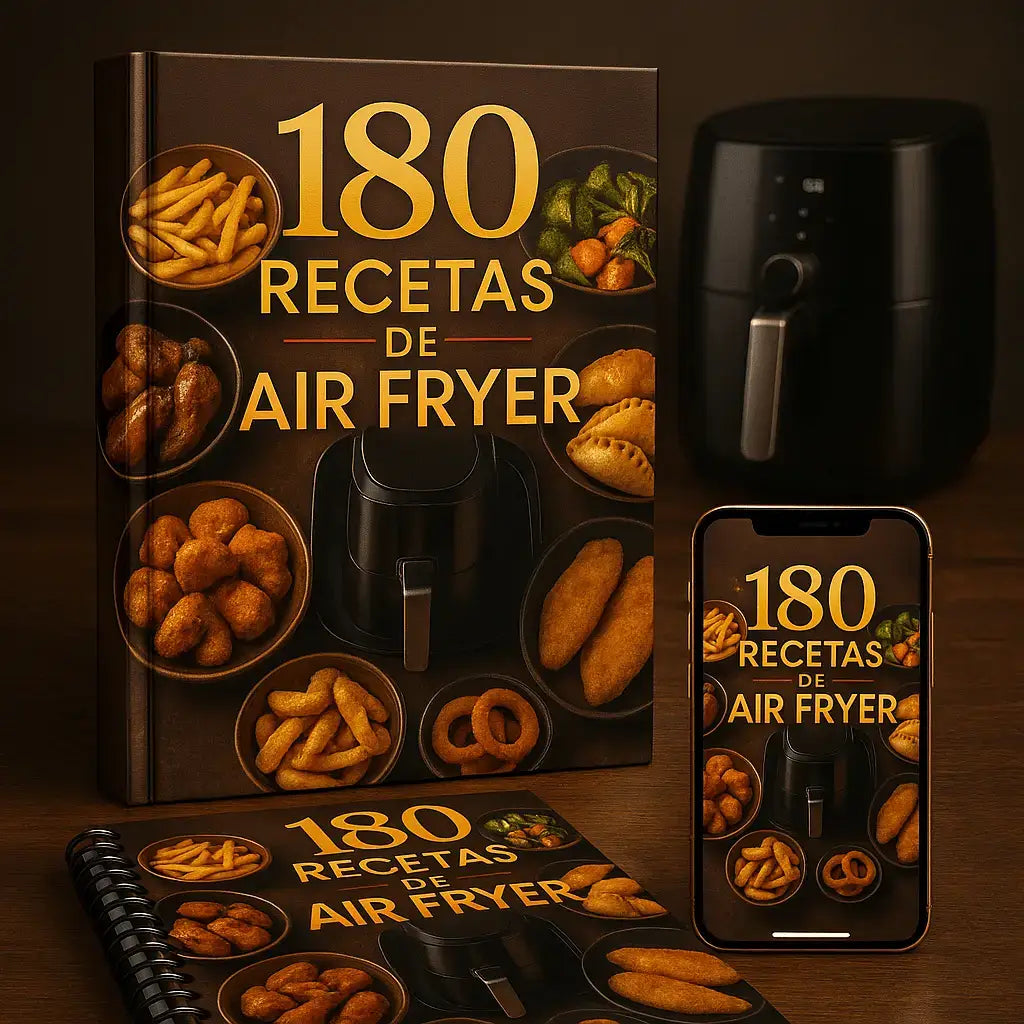 180 Recetas para Air Fryer 🍟